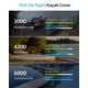 thumbnail image 3 of Funda para kayak OCEANBROAD de 12,3 a 13,5 pies, resistente al agua y a los rayos UV, 3 of 8