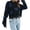 Black, variant on Vedolay Cropped Sweaters for Women Fall Sweaters 2023 Knitted V-Neck Collared Pullover Long Sleeve Top,Black S