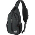 thumbnail image 1 of WATERFLY Mochila bandolera con bandolera, bolsa de viaje, senderismo, bolsa de pecho, mochila, 1 of 4