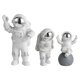 thumbnail image 1 of astronauti Figurine PVC de Acción Spaceman Modelo Escultura Linda Estatua Del Espacio Exterior para La Decoración para hogar pequeña sala de Oficina Plata 3pcs mayimx Estatuilla de la estatua del astronauta, 1 of 9