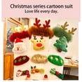 thumbnail image 4 of Naiovety 4 unids/set pinza de pelo de Navidad Festival Navidad Año Nuevo trabajo playa viaje Cosplay decoración horquilla tocados para mujeres Kits de decoración para fiestas Tipo 1, 4 of 6