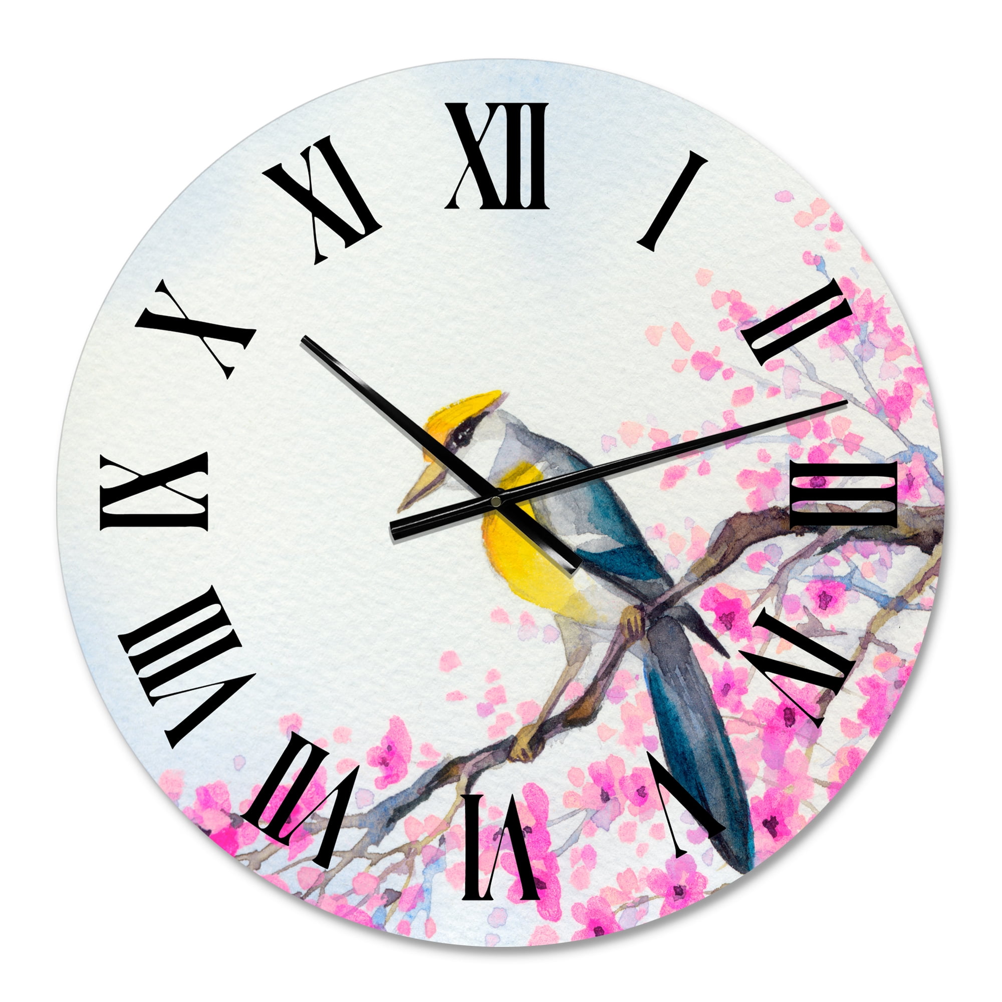 Designart 1 in Quartz Traditional Wall Clock