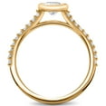 thumbnail image 2 of Pompeii 1 3/4 ct Charlotte Diamond Engagement Ring 14k Yellow Gold Lab Grown Bezel Round, 2 of 2