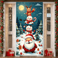 thumbnail image 5 of Festive Christmas Decor Holiday Banner Winter Scene for Christmas Party Indoor Events Festive Decorations, 5 of 9