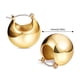 thumbnail image 2 of Pendientes de Moda Pendientes de Acero Inoxidable Pendientes Redondos Mujeres Pendientes Pendientes de Metal Estilo Punk, 2 of 6