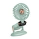 thumbnail image 5 of Ventilador de escritorio Ventilador de mano Circuladores de aire Ventilador de enfriamiento Potente Silencioso Portátil para Verde, 5 of 6