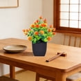 thumbnail image 6 of Bcylexb Mini Fake Potted Plants, 7 inch Small Artificial Plants with Colorful Flowers Greenery Plants for Table Home Bathroom Window Office Decor, 6 of 6