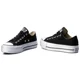 thumbnail image 3 of Tenis Converse Mujer 560250C Negro 23 cm CONVERSE Chuck Taylor en Plataforma de Lona, 3 of 5