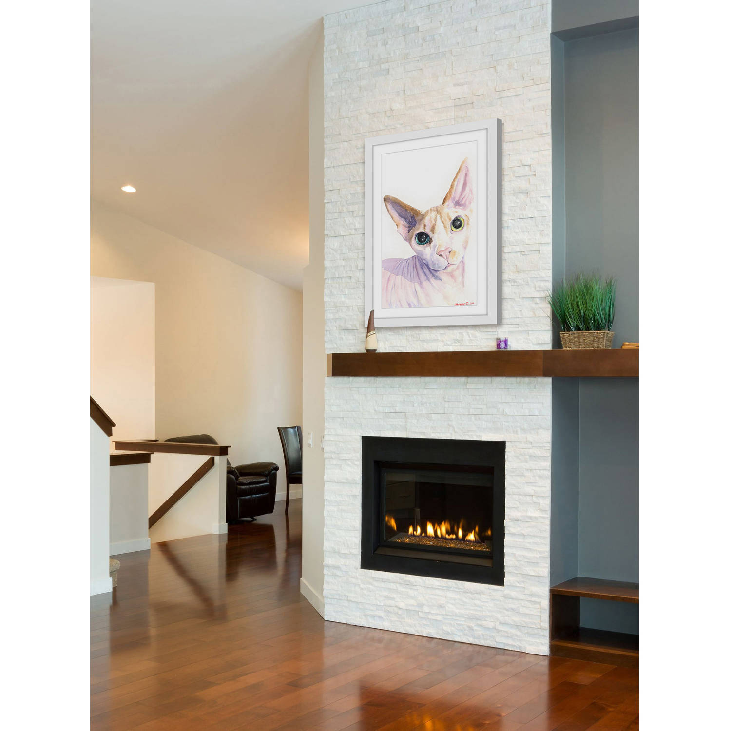 "Sphynx" Framed Painting Print