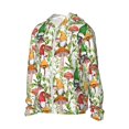 thumbnail image 3 of Goofa Mushrooms Gnomes Printed Women's UPF 50+ Sun Protection Hoodie Jacket Lightweight Long Sleeve Sun Shirt for Women with Pocket Hiking Outdoor-X-Large, 3 of 9