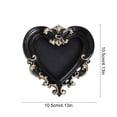 thumbnail image 2 of Vintage Baroque Shadow Box Frame, Gothic Black Gold Embossed Deep Display Frame for Dried Flowers, Specimens, Crafts, Wall Art and Halloween Decor, Decorative Hollow Picture Frame, Black2, 2 of 5