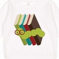 thumbnail image 3 of Inktastic Bookworm Books Reading Toddler Sweatshirt, 3 of 4