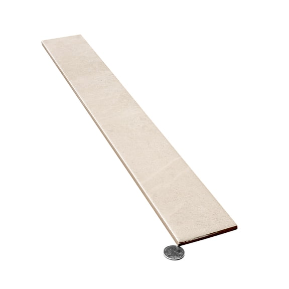 Cordera 3x24 in. Soft Taupe Matte Porcelain Plank Wall and Floor Tile (9.68 sq ft/case, 20-Pack)