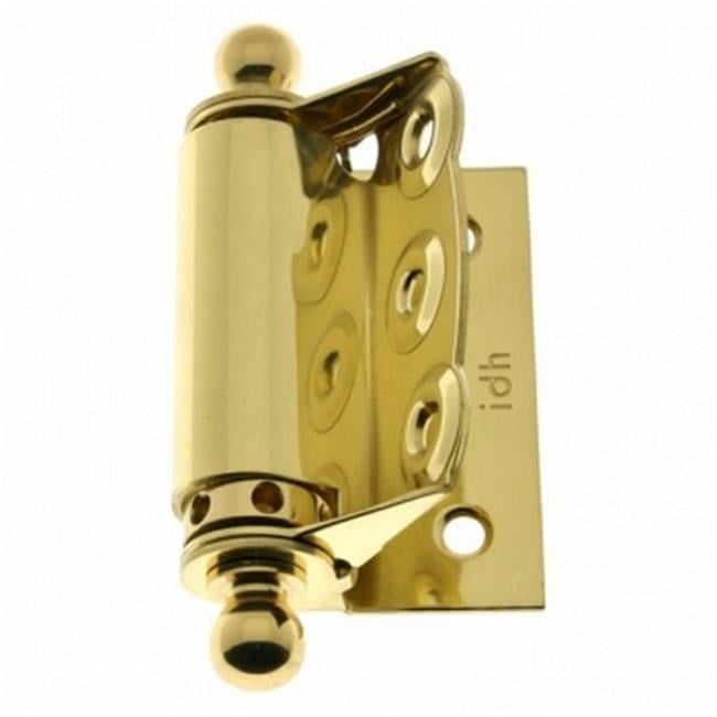 Idh by St. Simons 8032026D Solid Brass Half Surface Adjustable Spring