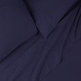 thumbnail image 4 of Egyptian Cotton 650 Thread Count Stripe Sheet Set, King, Navy Blue by Superior, 4 of 6