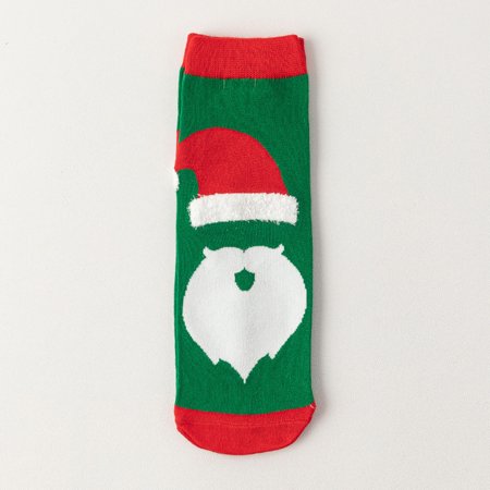 

4 pair Ladies Christmas Stockings Casual Fashion Cartoon Printing Cotton Socks Color Random