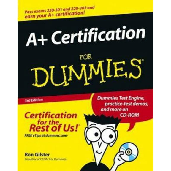 Pre-Owned A  Certification For Dummies (Paperback) 0764541870 9780764541872