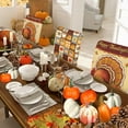 thumbnail image 3 of Thanksgiving Dining Chair Covers Set of 4, Fall Parsons Chair Slipcover Pumpkin Truck Stretch Chair Protectors Covers, Washable Kitchen Chair Seat Covers for Dining Chairs Autumn Holiday Decor Gifts, 3 of 6