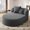 Gray, variant on 51 Inch Chaise Lounge Chair Indoor, Corduroy Upholstered Boneless Sofa Bed, Deep Seat Sleeper Couch Reading Chairs, Cloud Sofas Couches for Living Room, No Assembly Required, Green