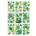 thumbnail image 1 of Accesorios de Ventana para Ventanas de Vidrio Día de San Patricio Trefoil Estatica Accesorios para Puertas de Vidrio Y Ventanas Decoraciones Verdes 20x30cm, 1 of 6