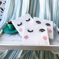 thumbnail image 2 of Pretty Eyes Big Lash Napkins, 3 Packs of 20, 2 Ply Paper Luncheon Size 6 3/4 x 6 3/4 Inches, 3 Vibrant Patterns 1-Wink, 2 - Blink, and 3- Blush, from the Table Collection, 2 of 5