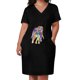 thumbnail image 2 of Vestido ancho con cierre de cremallera para mujer, auténtica ropa para mujer., 2 of 6