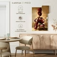 thumbnail image 5 of Elephant Stock The Solo Cellist Wall Art - Vertical Canvas Wall Art - Living Room Wall Decor - People Canvas - Beige And Brown Decor By Salaam Muhammad - 8" x 12", 5 of 8