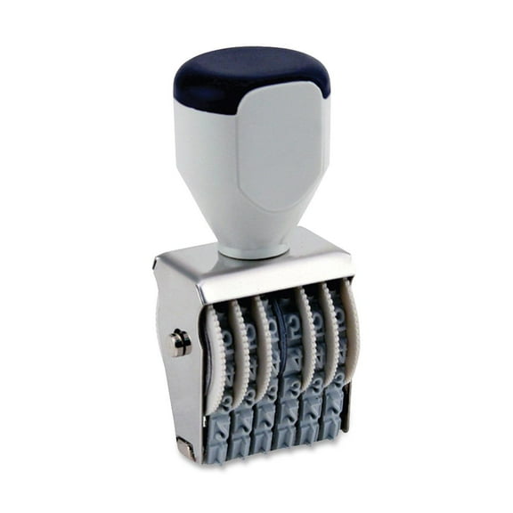 QWIKMARK, USSRN028, Rubber Number Stamps, 1 Each