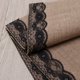 thumbnail image 5 of unbranded Mantel De Arpillera Con Encaje Ideal Para De En, 5 of 5