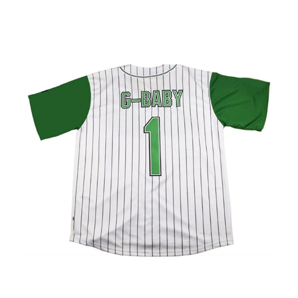 GBaby 1 Kekambas Baseball Jersey Hardball Movie Uniform Jarius Evans
