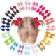 thumbnail image 1 of 40 lazos para el pelo para niñas de 2 pulgadas, lazos para el pelo, pasadores pequeños para el pelo, cinta de grogrén, banda para el pelo, soporte para cola de caballo para niños pequeños, bebés y niñ, 1 of 5