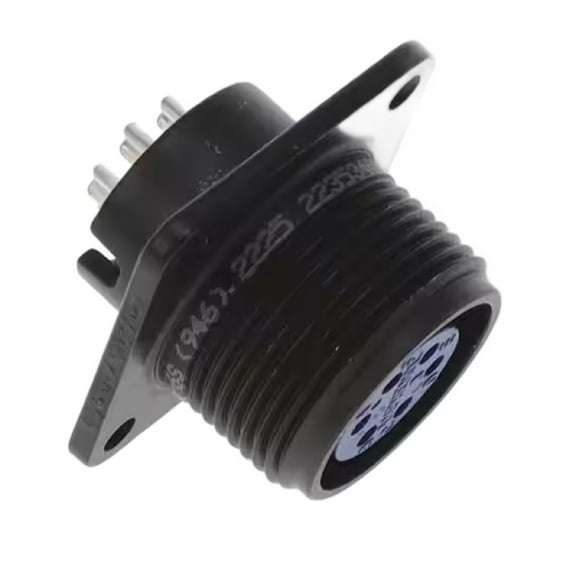 97-3102A14S-6S-946 Connector 6 Position Circular Receptacle, Female Sockets Solder Cup