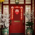 thumbnail image 3 of simhoa Spring Couplets Traditional New Year Couplets for Lunar Party Decor New Year, 3 of 5
