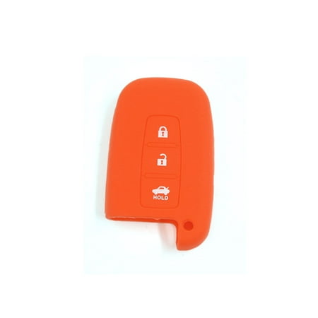 Unique Bargains Orange Soft Silicone Remote Key Fob Case Cover Jacket Skin for  3 (The Best Ski Jacket Brands)