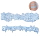 thumbnail image 2 of 2 uds conjunto de liga de boda negro nupcial encaje liguero Sexy flor ligas pierna anillo fiesta graduación regalo para mujer MFZFUKR 221984-3, 2 of 8