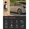 thumbnail image 4 of Enphase Smart Level 2 EV Charger with Wi-Fi, Safety Certified, 64 Amp, 240v, Hardwired, Indoor/Outdoor, Ruggedized 25ft Cable & J1772 Connector, IQ 80 Home Electric Car Charging Station, 4 of 7