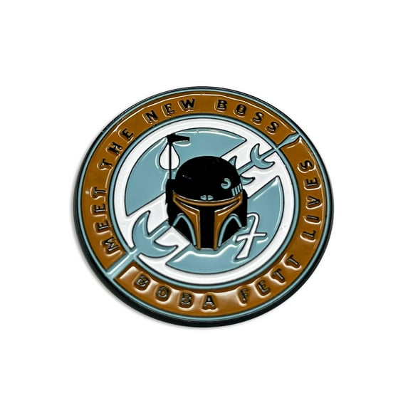 Star Wars Officially Licensed: The Book of Boba Fett, Meet the New Boss - Enamel Lapel Pin