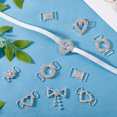 thumbnail image 4 of Adornos para cordones con diamantes de imitación, colgantes de latón para zapatillas, clips para zapatos, hebillas decorativas de metal para zapatos de mujer, accesorios para calzado casual, 4 of 9