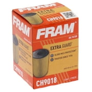 FRAM Extra Guard Oil Filter, CH9018, 10K Miles, Replacement Oil Filter Fits Select Vehicles