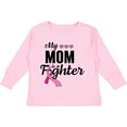 thumbnail image 3 of Inktastic Breast Cancer Awareness My Mom is a Fighter Boys or Girls Long Sleeve Toddler T-Shirt, 3 of 5