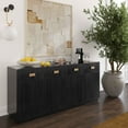 thumbnail image 2 of TOV Furniture Aria Black Oak Buffet, 2 of 4