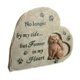 thumbnail image 4 of Cat Memorial Stone Loss of Dog Gift Pet Tombstone for Patio Backyard Outside, 4 of 8