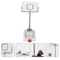 thumbnail image 1 of OULII 1Pc Toddler Sports Toys Mini Basketball Toy Silver For Developing Dexterity, 1 of 8