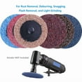 thumbnail image 3 of 45Pcs 2" Roll Lock Surface Conditioning Die Grinder Sanding Discs Set & Holder, 3 of 5