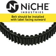 thumbnail image 5 of Niche Drive Belt for Kawasaki Prairie 300 59011-1065 519-CDB2282T, 5 of 5