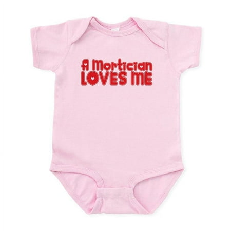 

CafePress - A Mortician Loves Me Infant Bodysuit - Baby Light Bodysuit Size Newborn - 24 Months