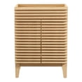 thumbnail image 2 of Modway Render Modern Style Wood Bathroom Vanity Cabinet in Oak, 2 of 8