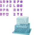 thumbnail image 4 of Cake Alphabet Icing Cutout Set,40PCS Purple Cake Letter Cutters Fondant  Letters Cookie Molds Cutter with Handle Fondant DIY Craft Set, 4 of 5