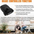 thumbnail image 4 of JIAHAOO Easy Install Electric Trailer Brake Controller Module Kit 90195 for Ford Chevrolet Dodge Ram Toyota Jeep SUVs, 4 of 10