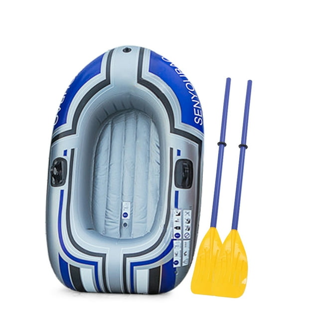 Inflatable Boat Paddles Set Portable Inflatable Boat Thicken PVC Inflatable Boat Detachable Paddles